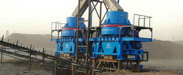 Sand and Stone Production Line for Dam at Xinjiang