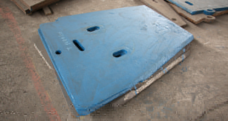 jaw crusher side plate