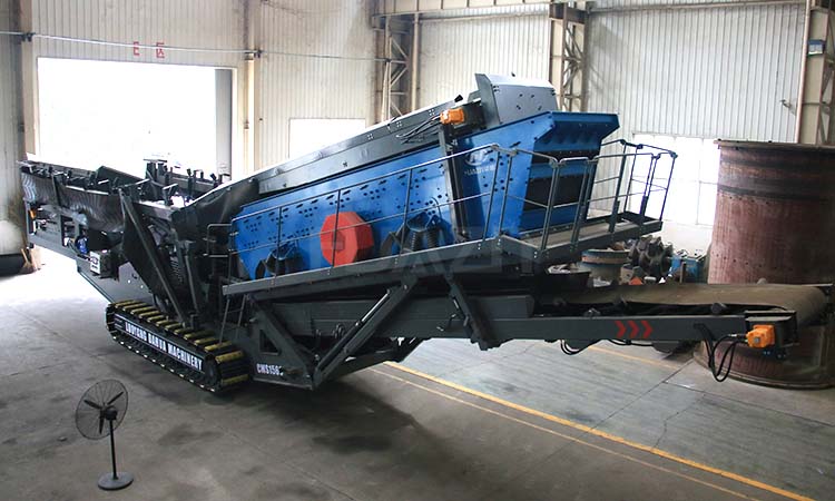 mobile screening plant