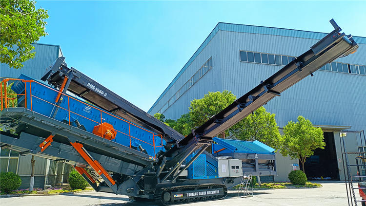 CMS1560 crawler mobile screening plant